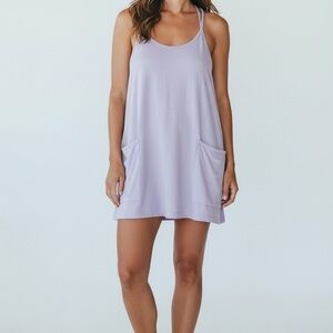 Free,  people movement hot shot mini dress Lavender Sleeveless Dress